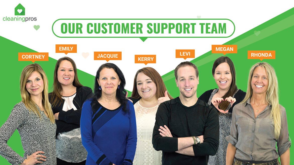 CleaningPros Head Office Support Team